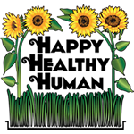happy healthy human logo